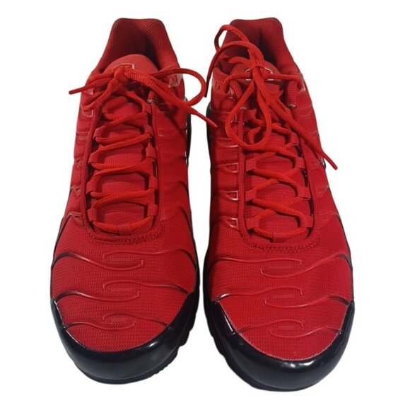 Nike Air Max Plus TN Mens Sz 14 University Red/Black-White Sneakers 852630-603 - Picture 5 of 14